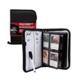 4 Pocket Monster Binder Black Deluxe (zipperbound) 160 cards