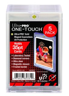 Protecteur Pour Carte Avec Fermeture Magnétique - 35Pt (Paquet de 5x)
