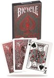 Bicycle - Metalluxe / Foil Back Crimson