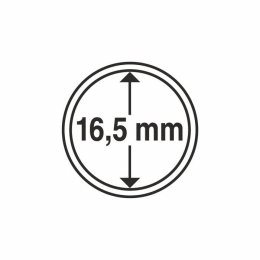 Boite De 10 Capsules Pour Monnaies 16.5 Mm