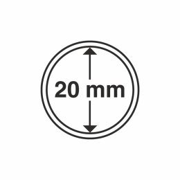 Boite De 10 Capsules Pour Monnaies 20 Mm