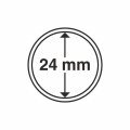 Boite De 10 Capsules Pour Monnaies 24 Mm