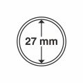 Boite De 10 Capsules Pour Monnaies 27 Mm