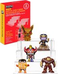 Evo Retro: Acrylic Display Riser 4 step 2 Pk - 12 inch