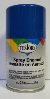 Testor Spray Enamel - Bright Blue Gloss
