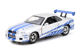 Jada Fast & Furious Brian Nissan Skyline GT-R (R34) Die-Cast 1/32