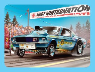 MPC 1967 Ohio George Malco Gasser Mustang Collector Tin Model Kit