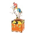 Boite de Musique en Bois/DIY Wooden Music Box - Birds and Trees