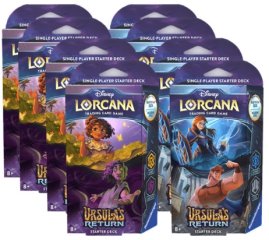 2024 Disney Lorcana Ursulas Return Starter Deck (Amber/Amethyst)