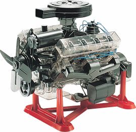 RMX - Moteur Visible V8 1/4
