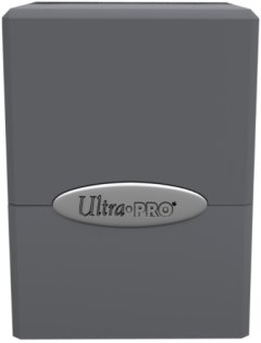 Up Deck Box/Boite de Rangement pour cartes - Satin Cube Smoke Grey / Gris Fumé