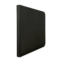 Up Zip Binder Pro Black 12 pk/ Fermeture Éclair 12 Pochettes - 480 cartes