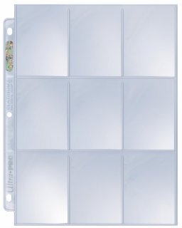 Feuille 9 Pochettes Hologram - Boite De 100