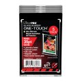 Protecteur Pour Carte Avec Fermeture Magnétique Avec Bordure Noir 35Pt - Paquets de 5