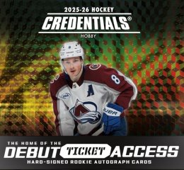 2025/26 UD Credentials Hockey Hobby - Paquets