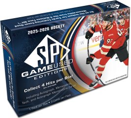 2025/26 Ud Sp Game Used Hockey