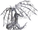 DND Unpainted Minis Black Dracolich Boxed Mini